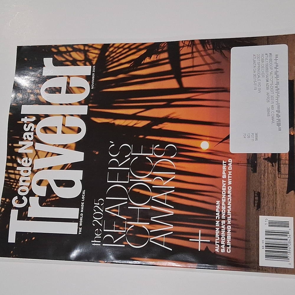 Conde Nast Traveler | November 2025 Issue